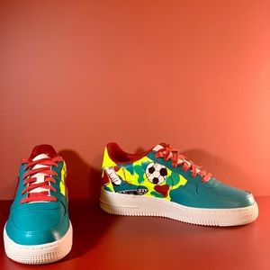 Custom hand-painted AF1